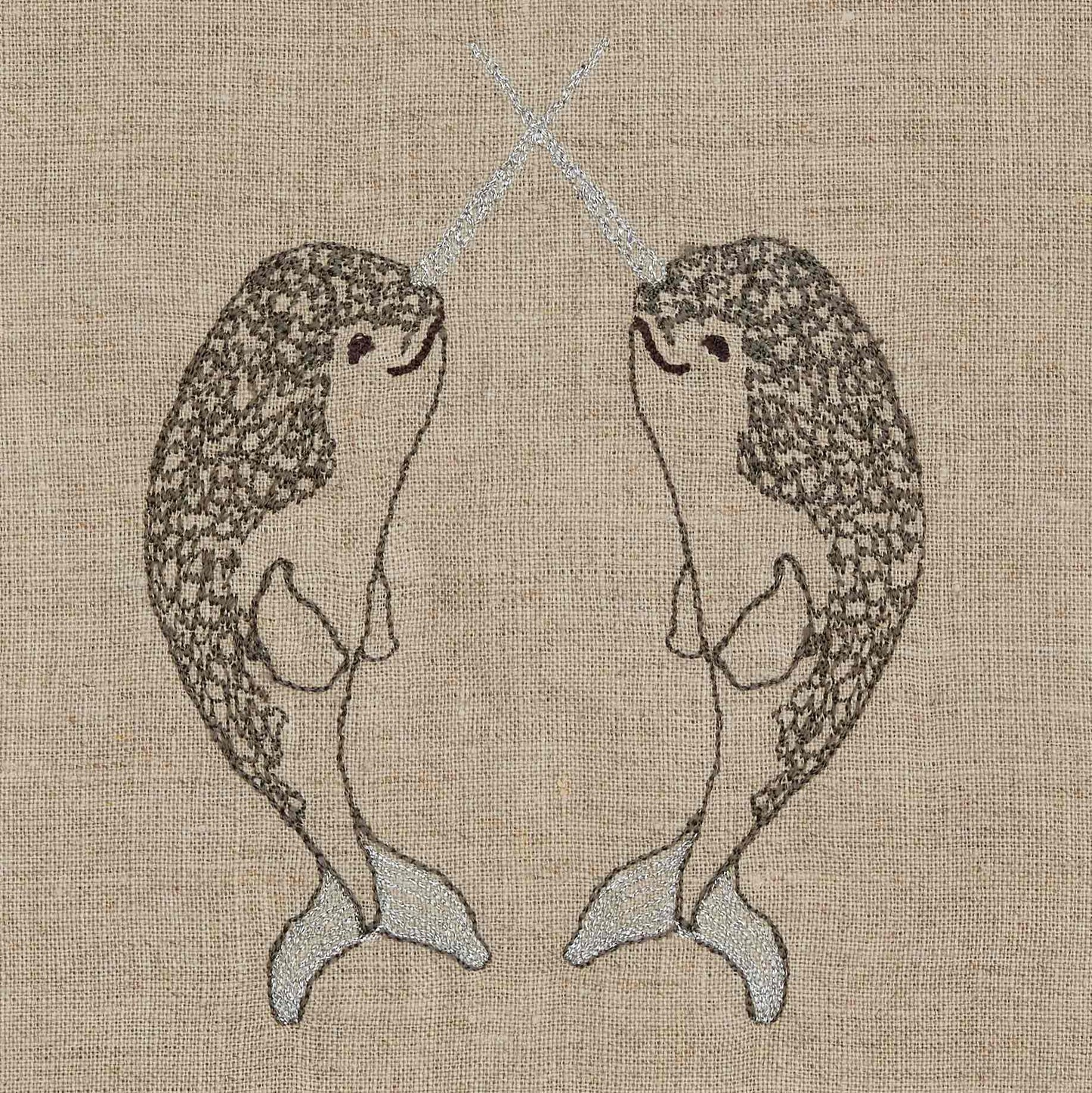 Narwhals Tea Towel