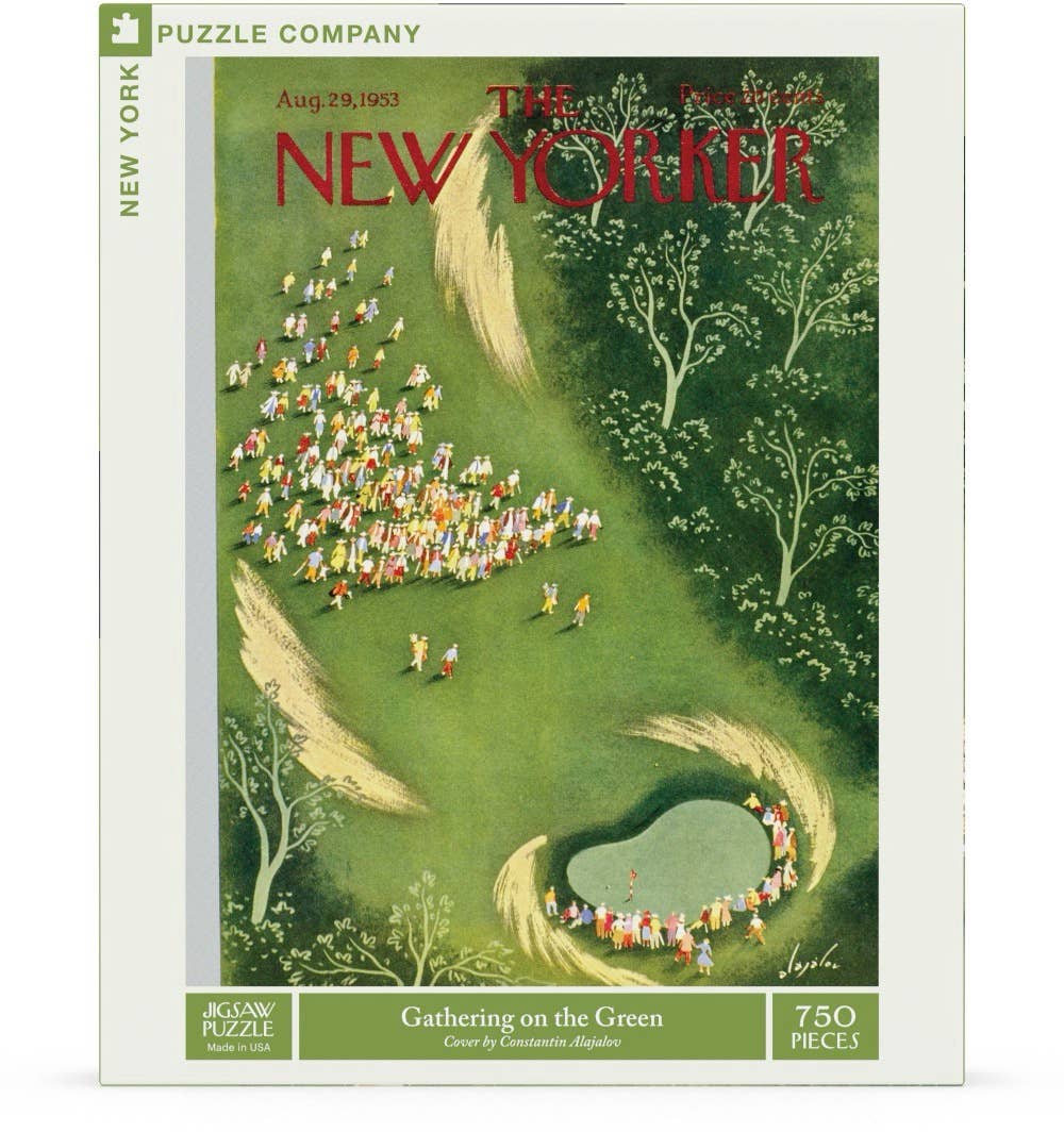 Gathering on the Green - 750 Piece Jigsaw Puzzle