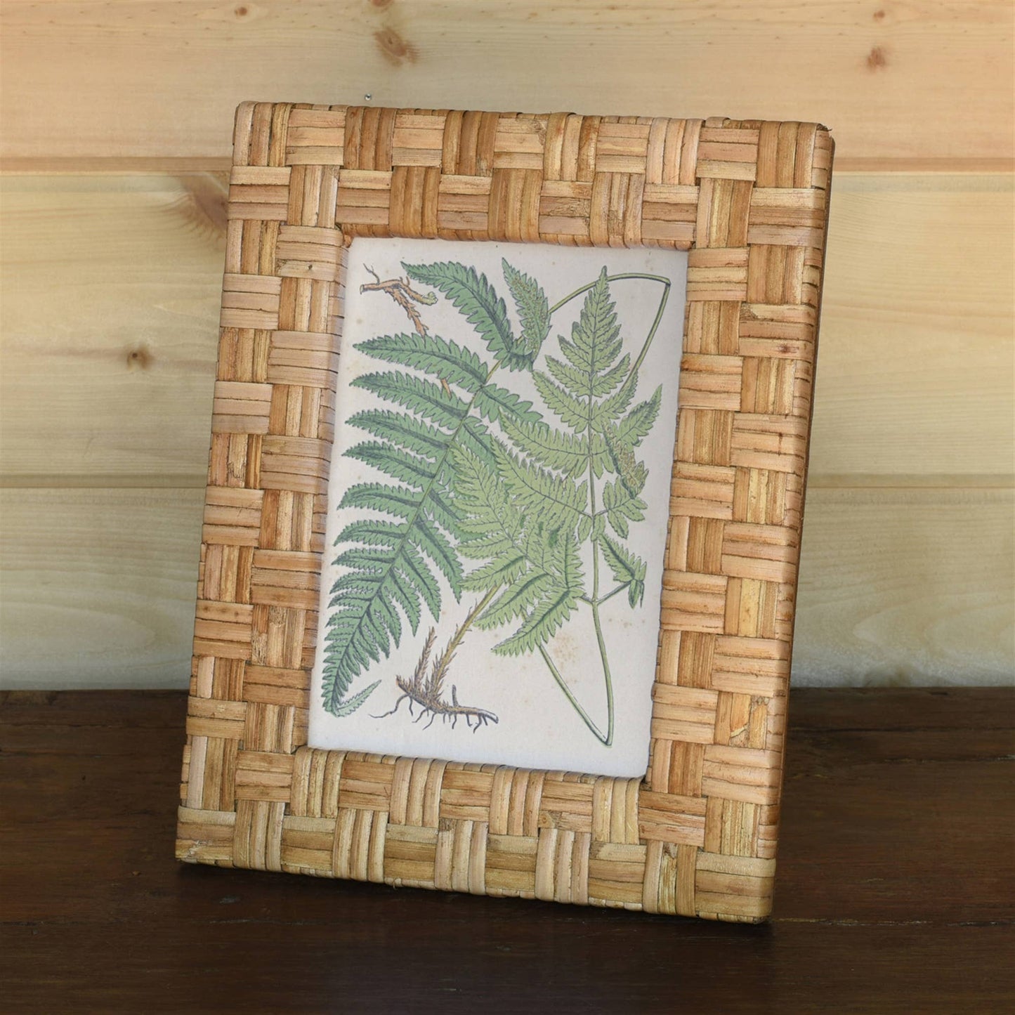 Cayman Frame, Rattan - 5x7 - Natural
