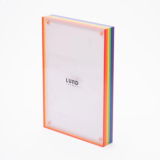 4x6 Acrylic Rainbow Frame