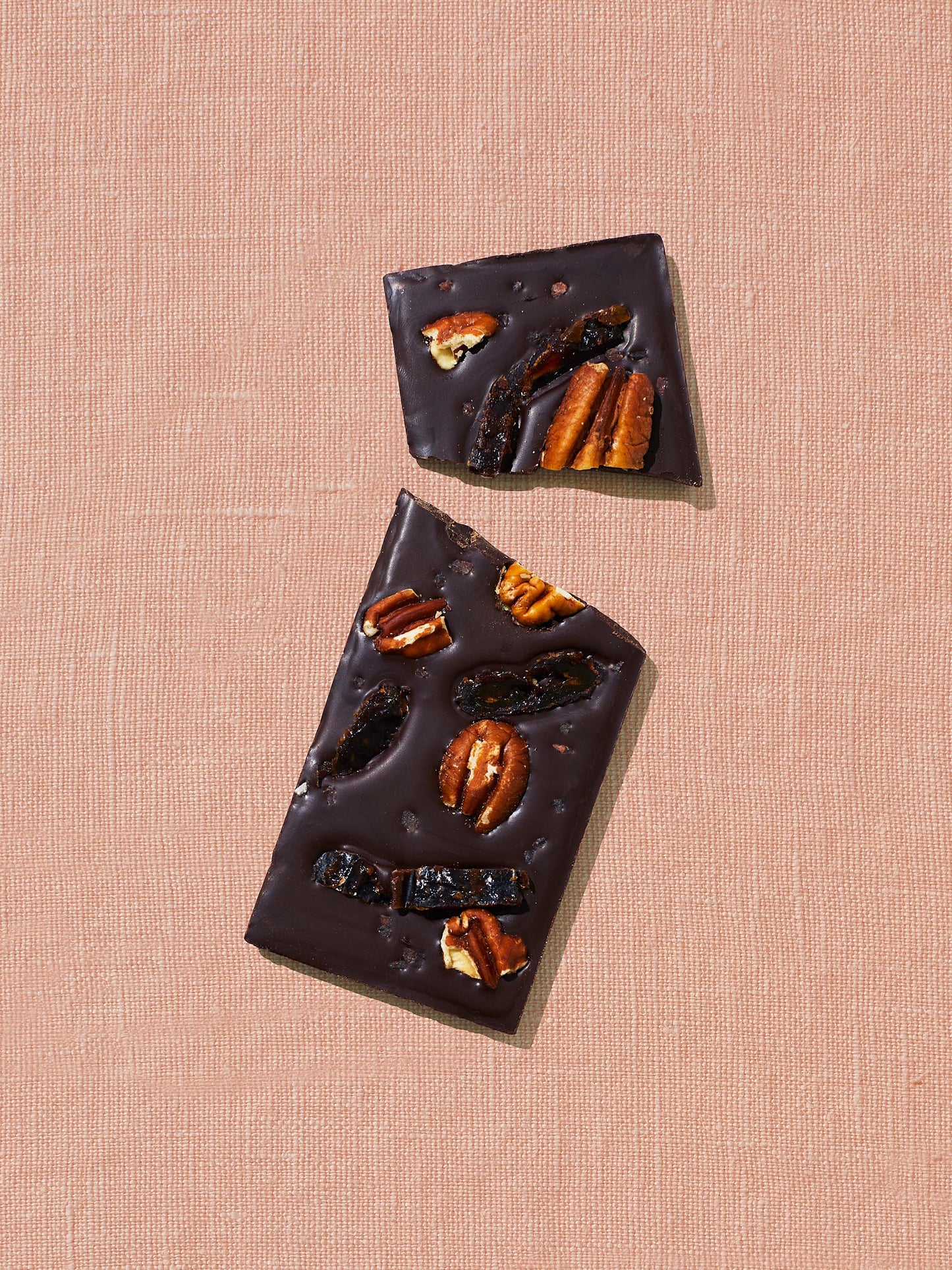 Pecan Date Date-Sweetened Dark Chocolate