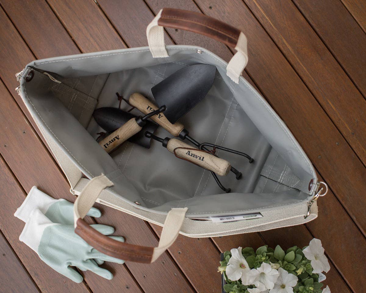 Olive Green Garden Tote