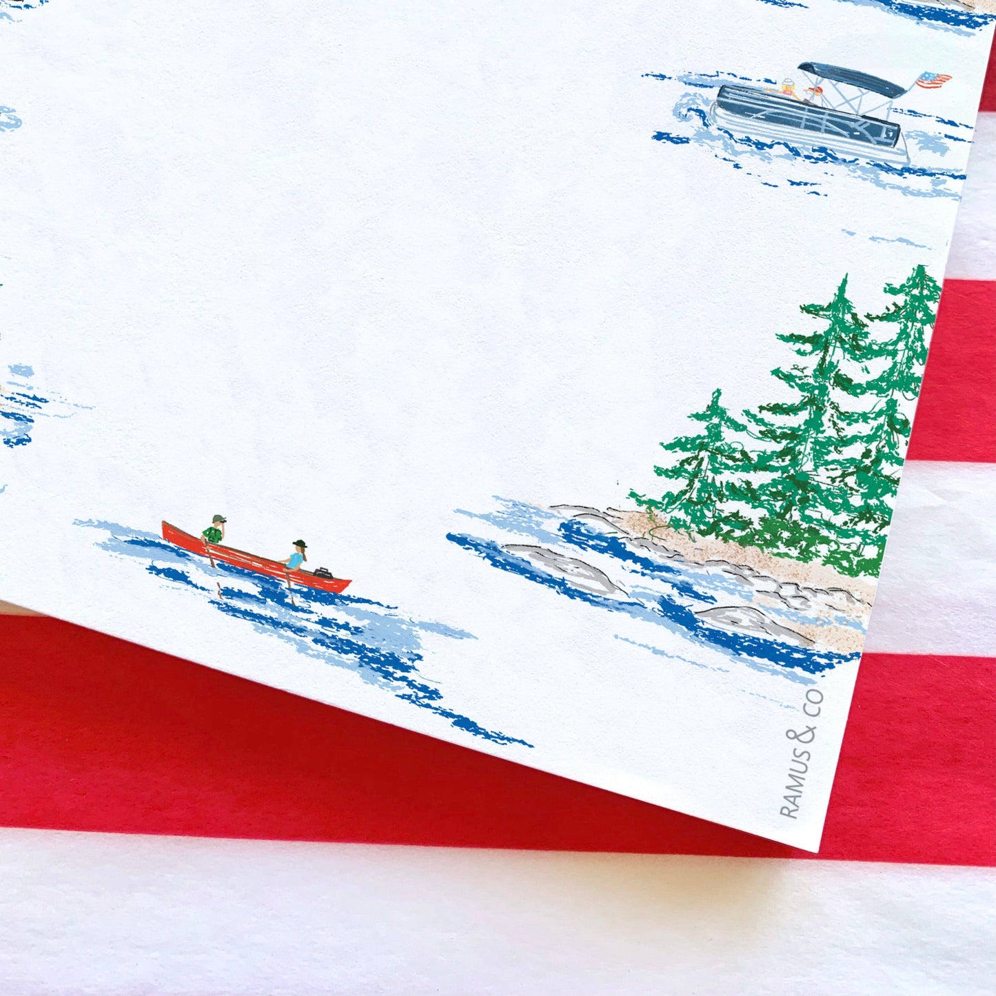 Lake Days Notepad