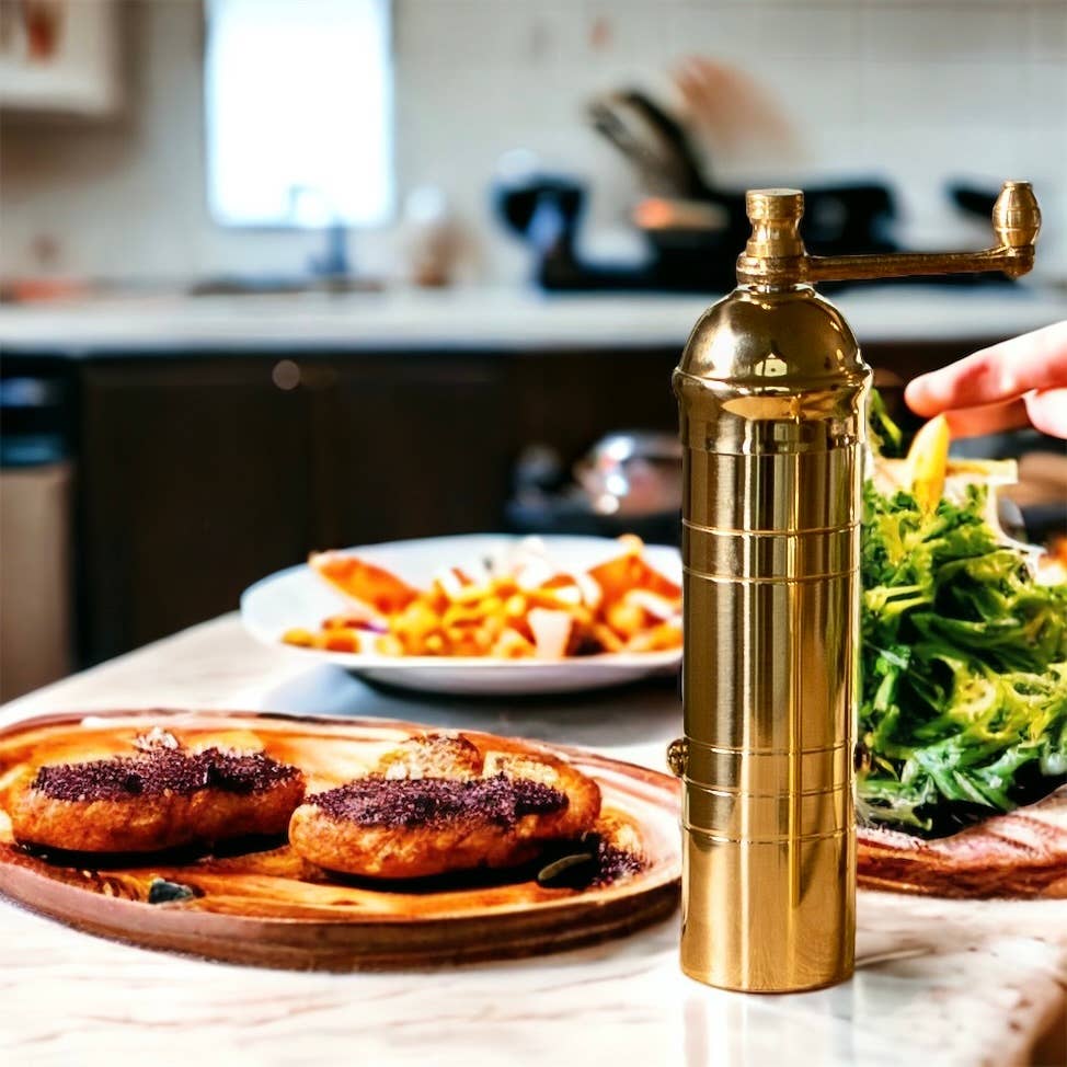 Brass 7" Pepper Grinder