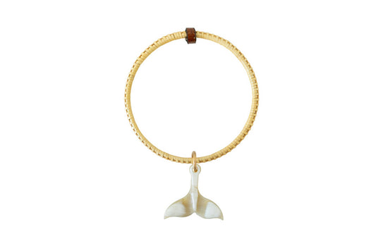 The Nautically Charmed Cabin Boy Bangle - Whale Tail