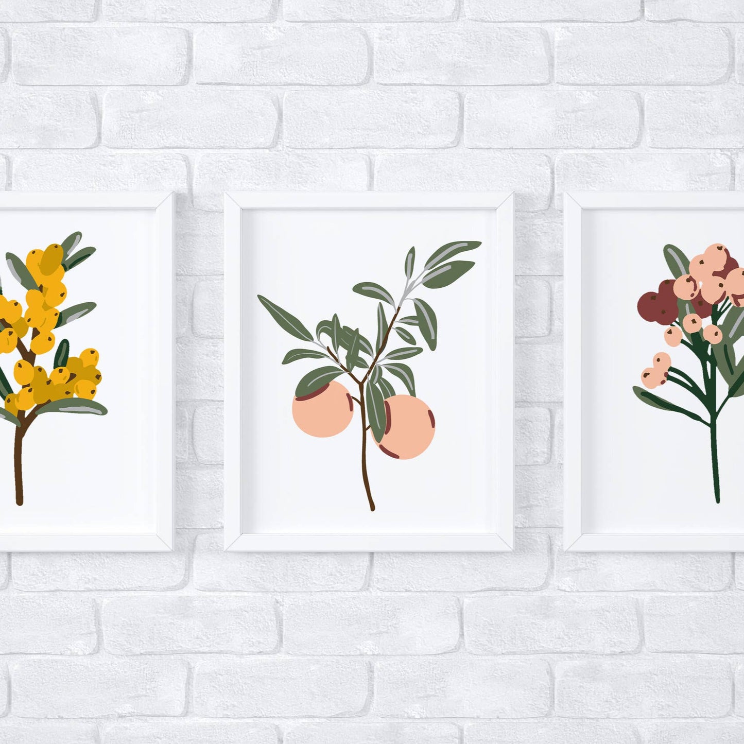 Botany Sprigs Paint-By-Numbers kit