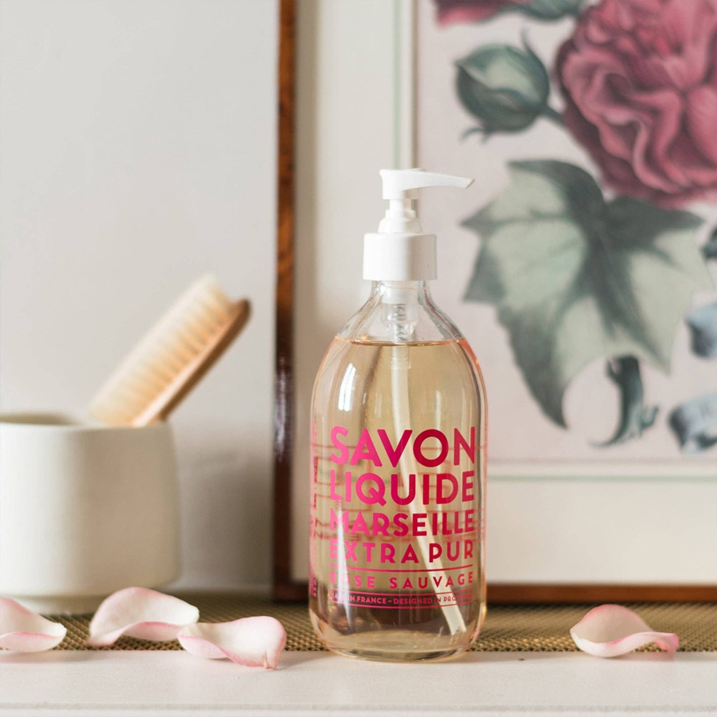 Wild Rose Liquid Marseille Soap 16.7oz