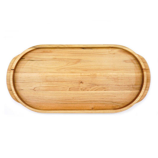 Maple Oval Serving Tray