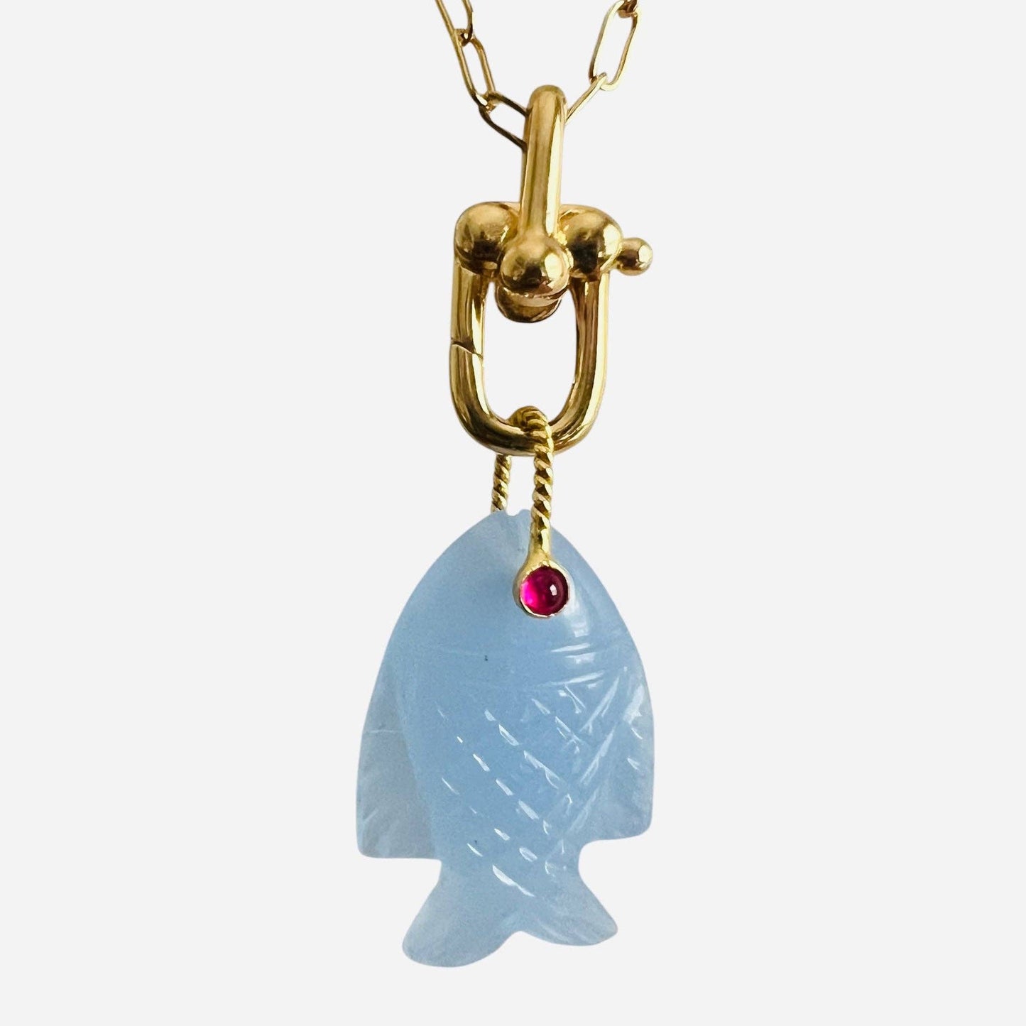 Fish On! Pendant Necklace