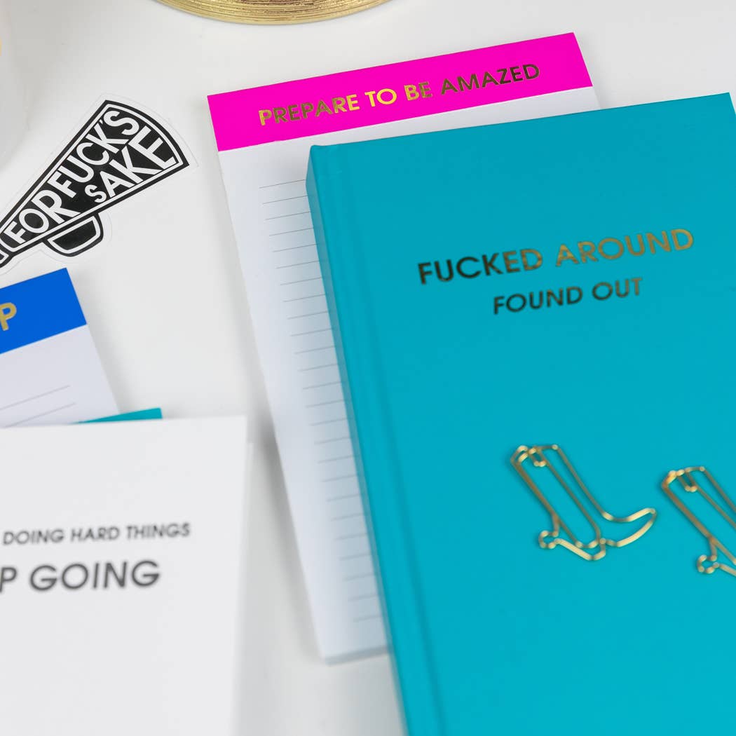 Prepare to Be Amazed Lined Notepad