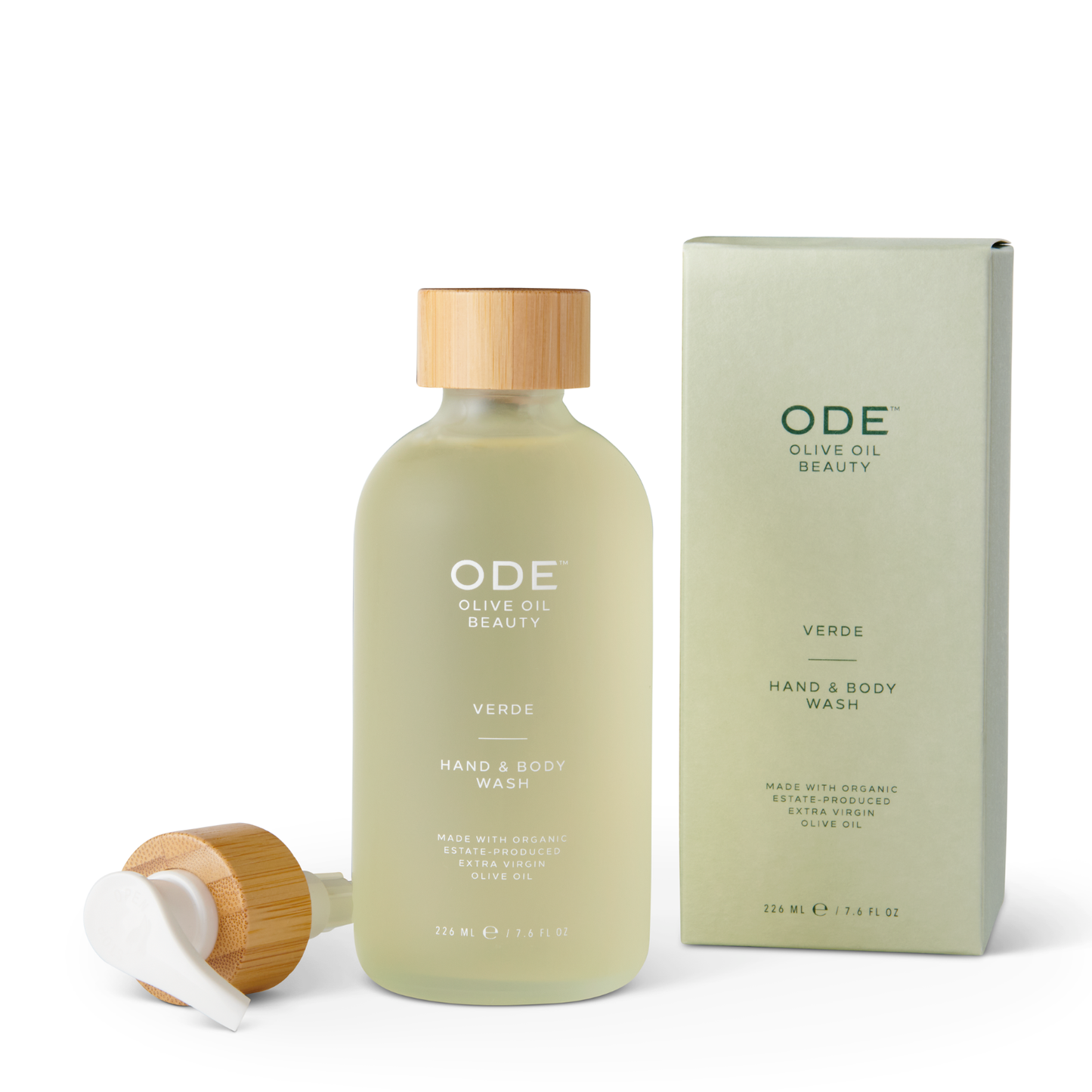 Verde Hand & Body Wash - ODE Olive Oil - 7.6oz