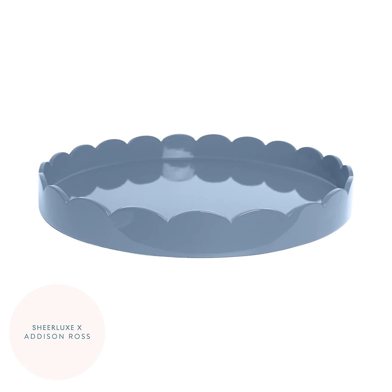 Medium Round Scallop Tray