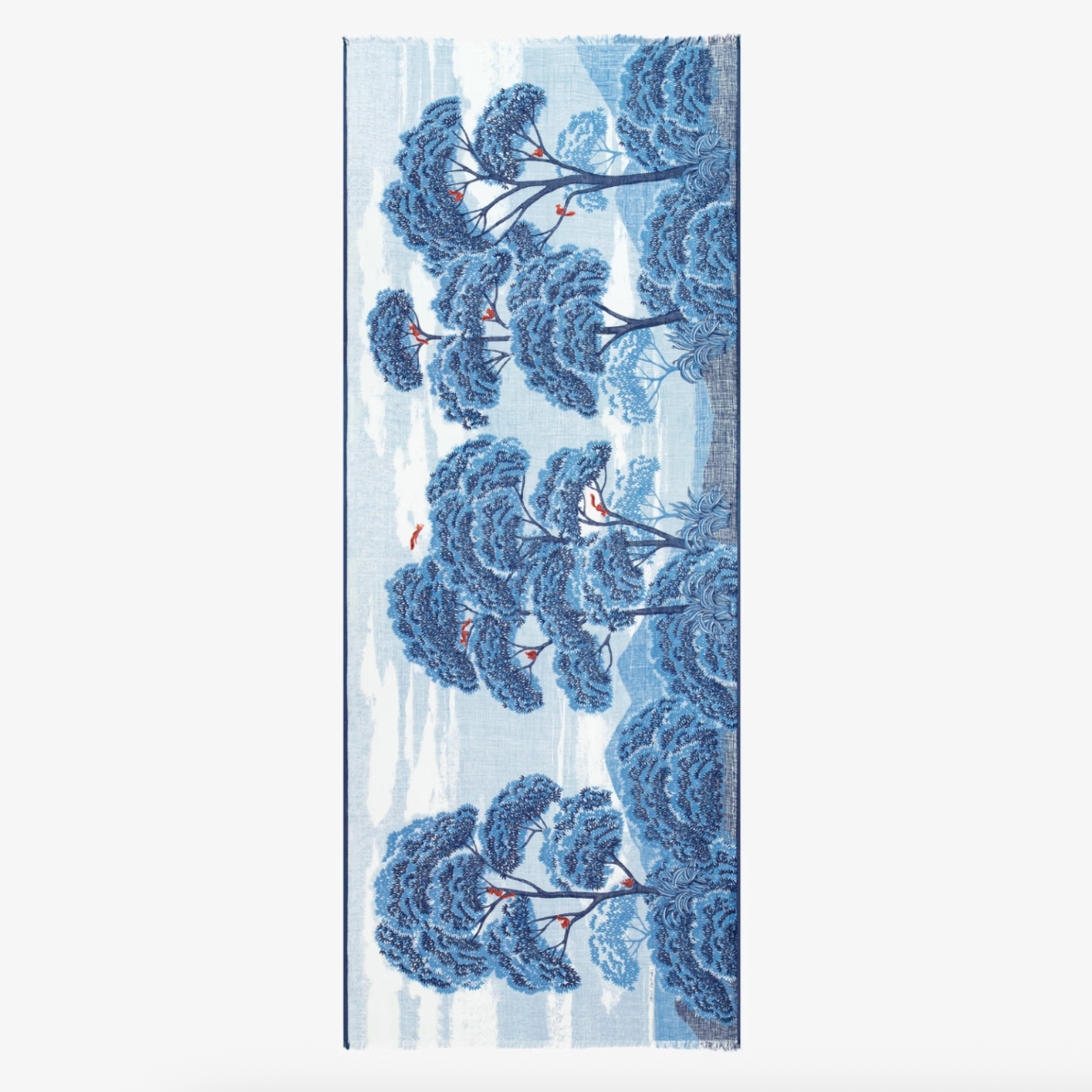 Ambroise Scarf in Duck Blue