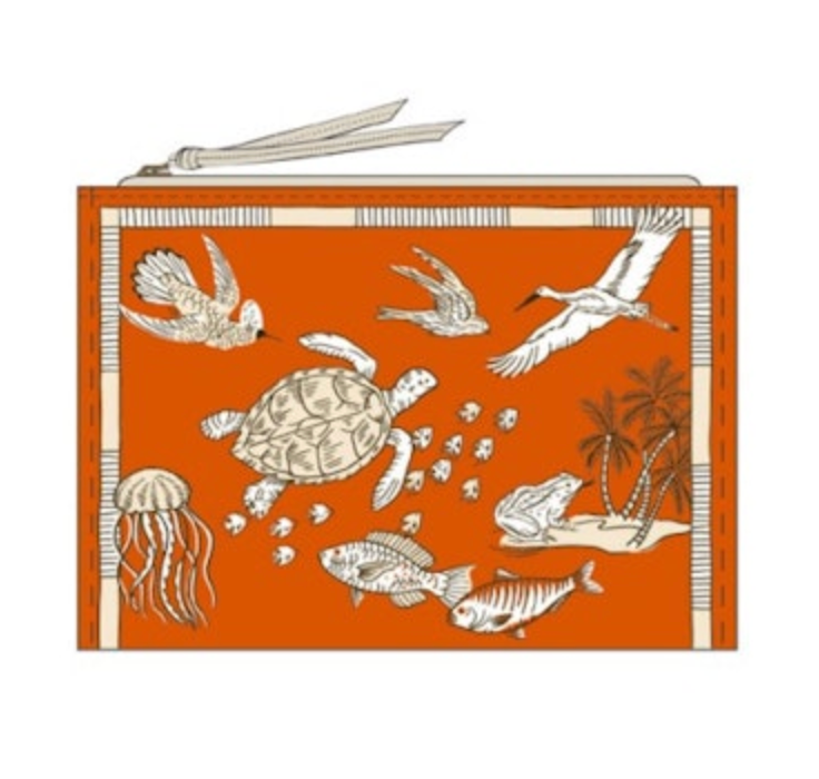 Atlas Pouch in Orange