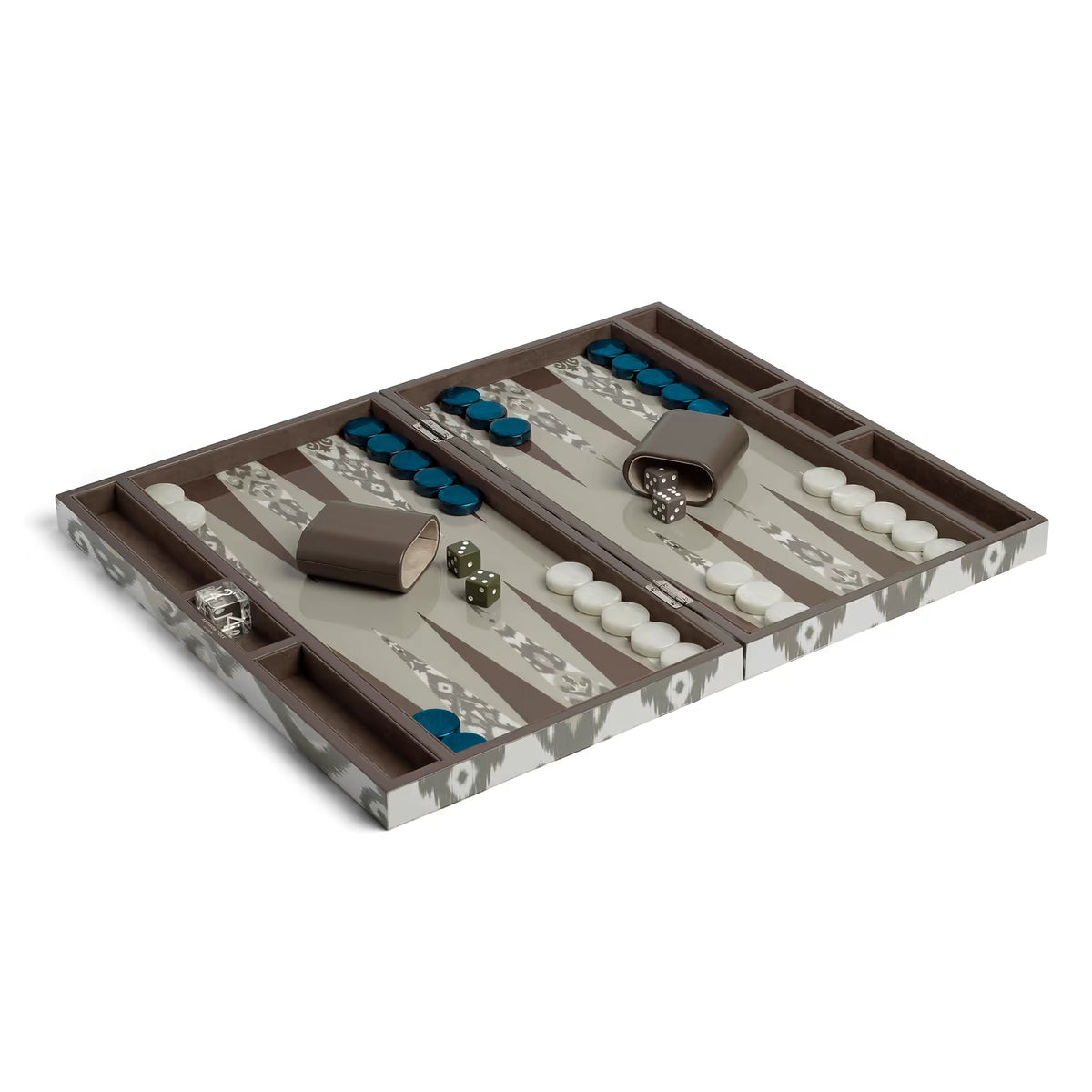Lacquer Backgammon Set