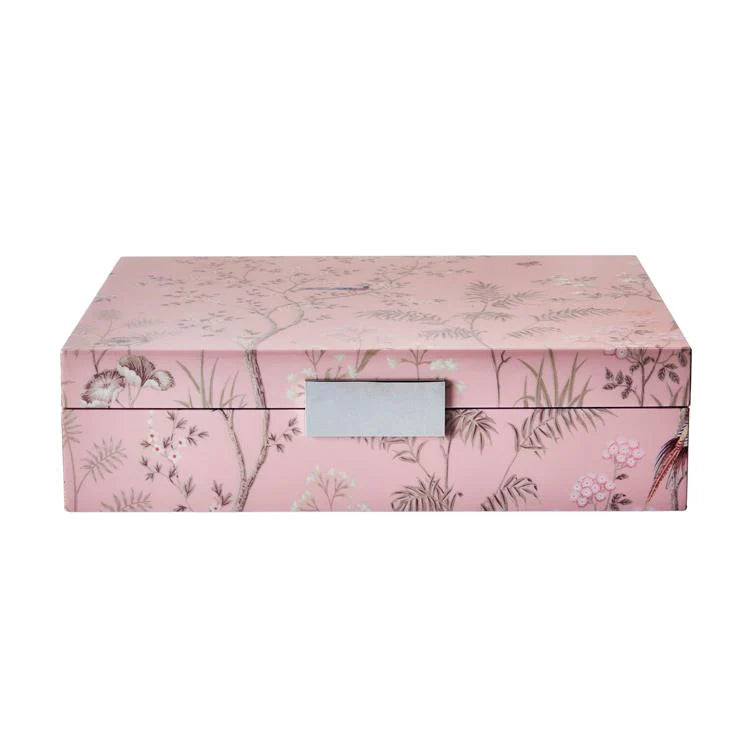 Large Chinoiserie Box in Pink