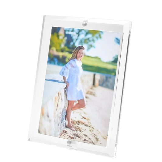 4x6 Beveled Lucite Frame