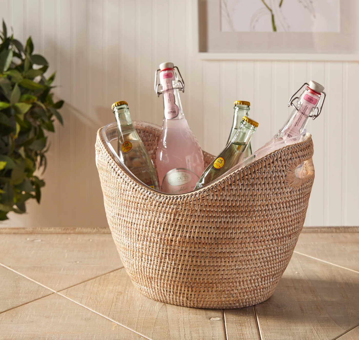 Burma Rattan Large Beverage Tub