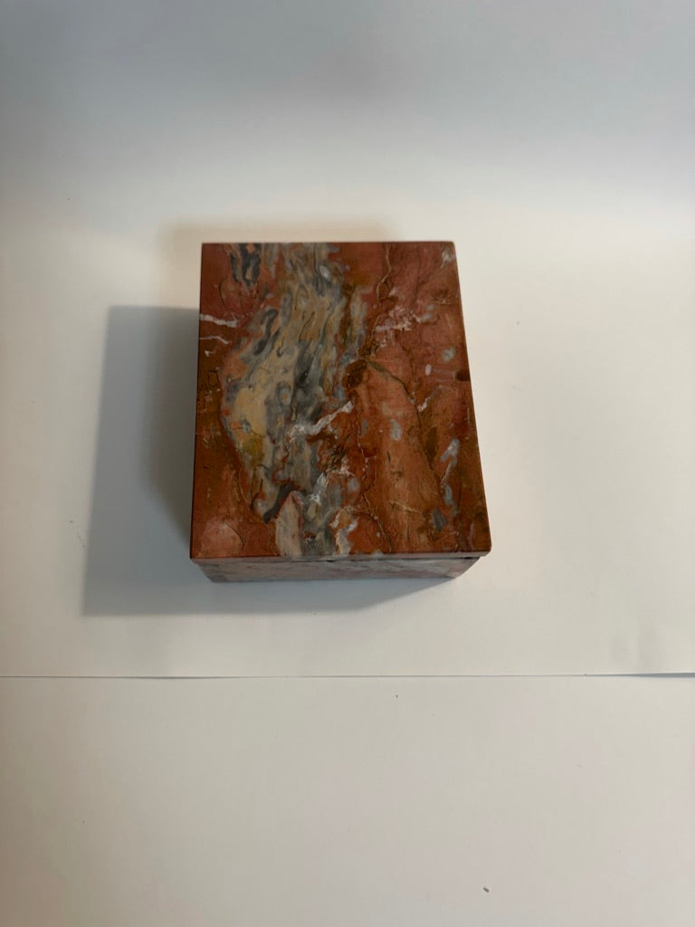 Italian Pink Marble Box