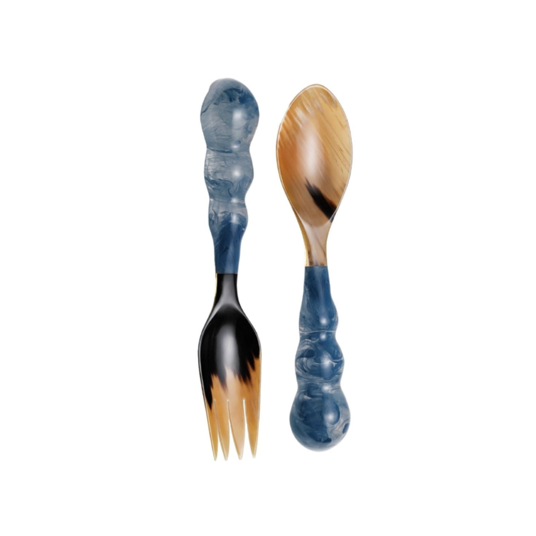Chambray Mardi Gras Servers
