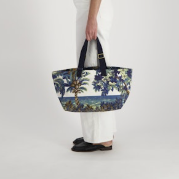 Chatou White Carrier Bag