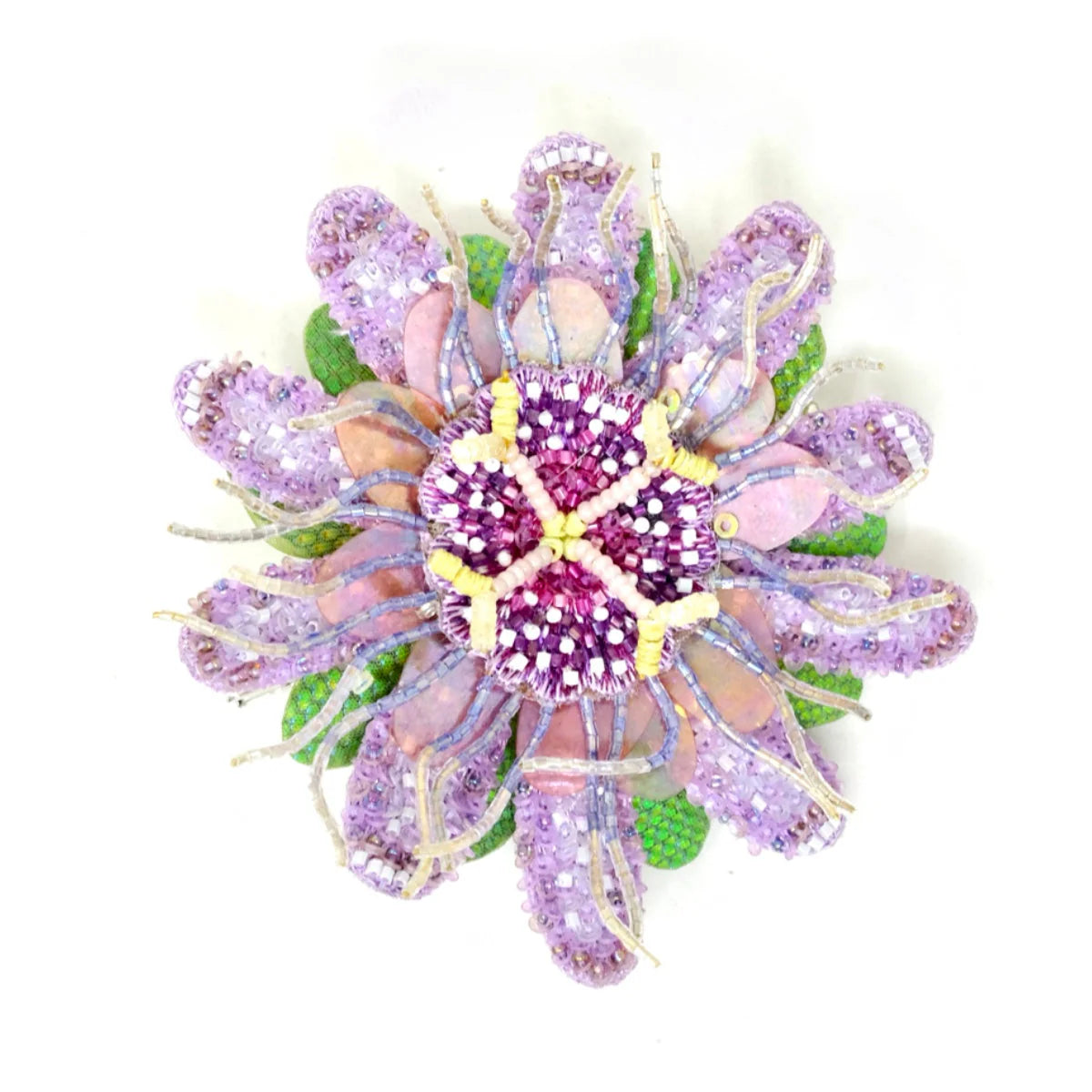 Lilac Cincinnati Flower Hair Clip