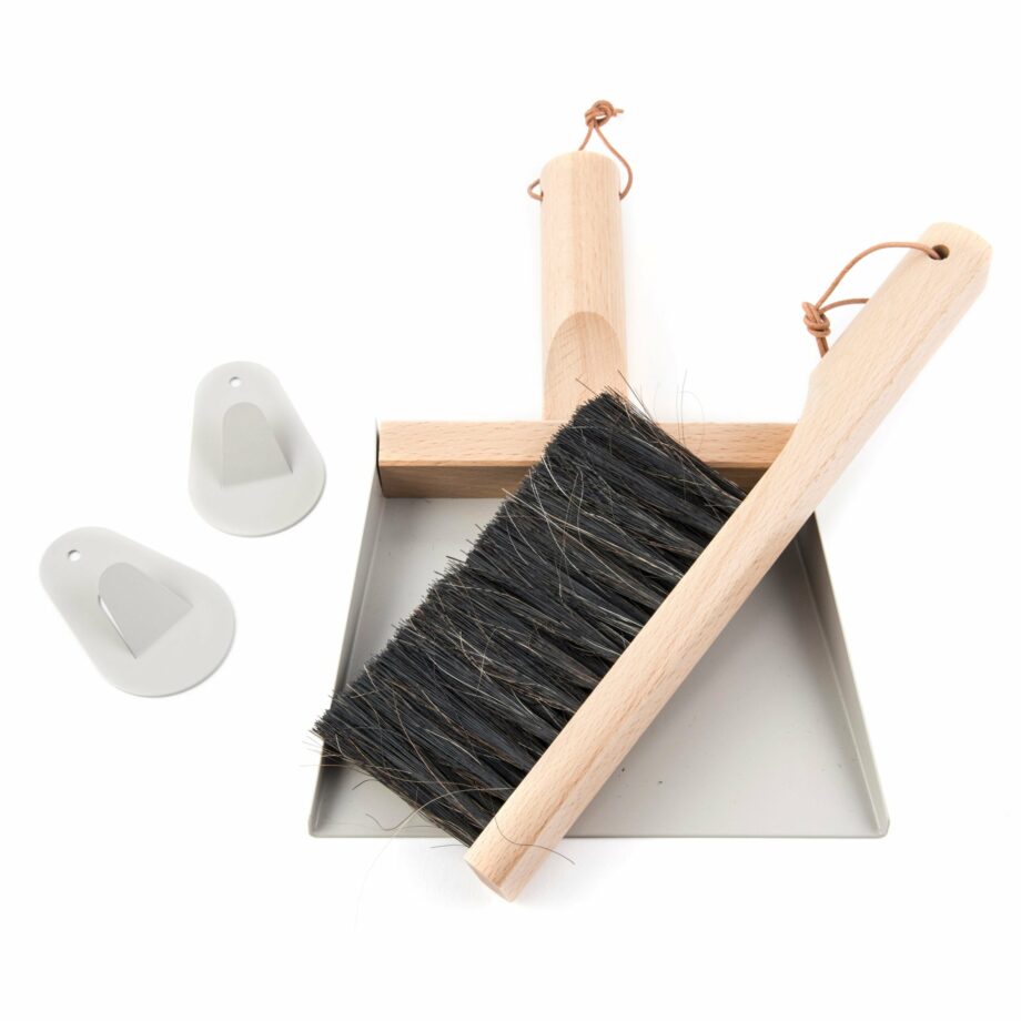 Gray Hand Brush Set