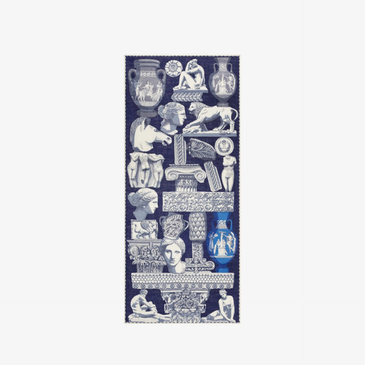 Archives Scarf in Navy