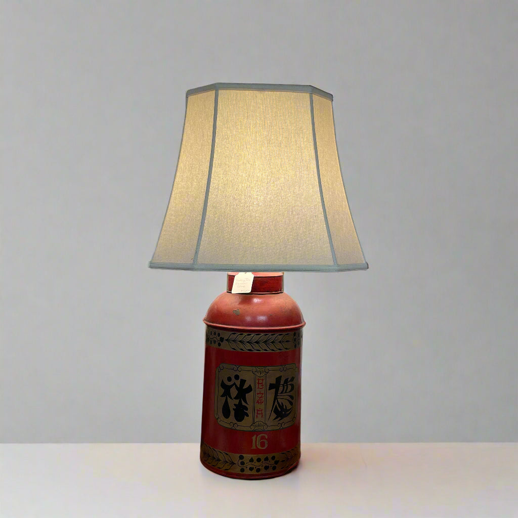 Tea Cannister Lamp