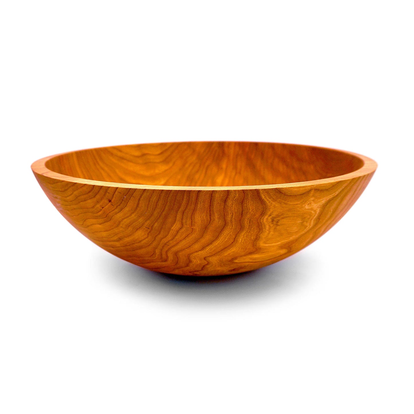 15" Cherry Wooden Bowl