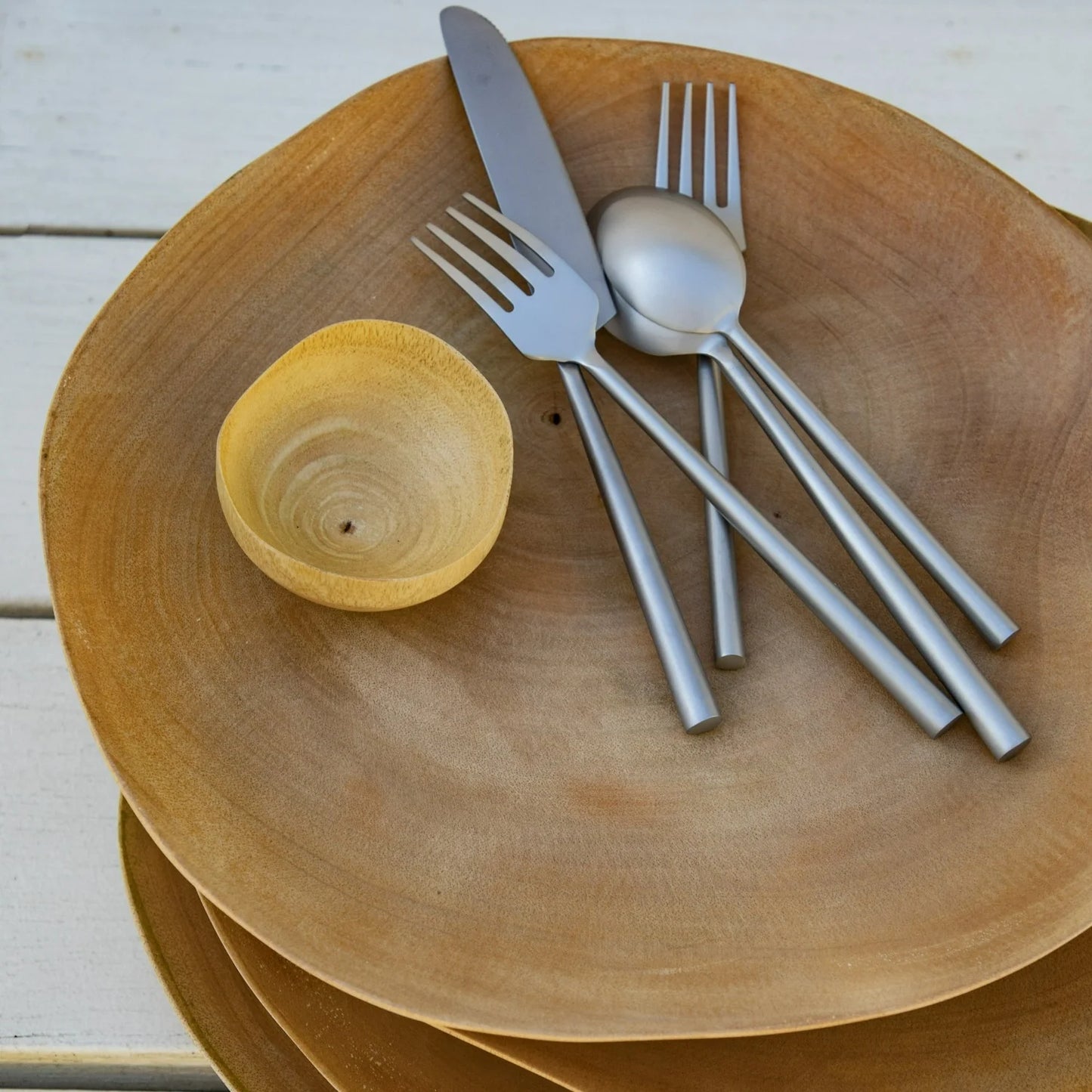 Large Kiln Mango Plate