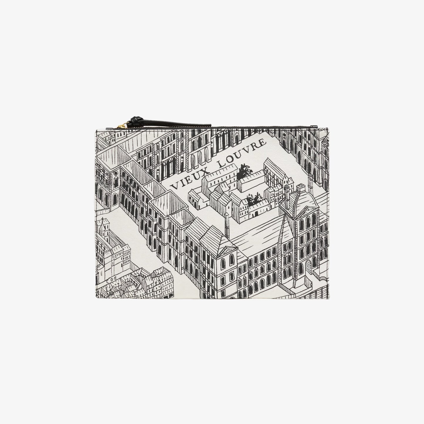 Louvre Pouch in Black