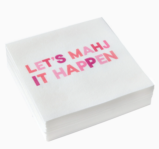 Mahj it Happen Linen Napkin