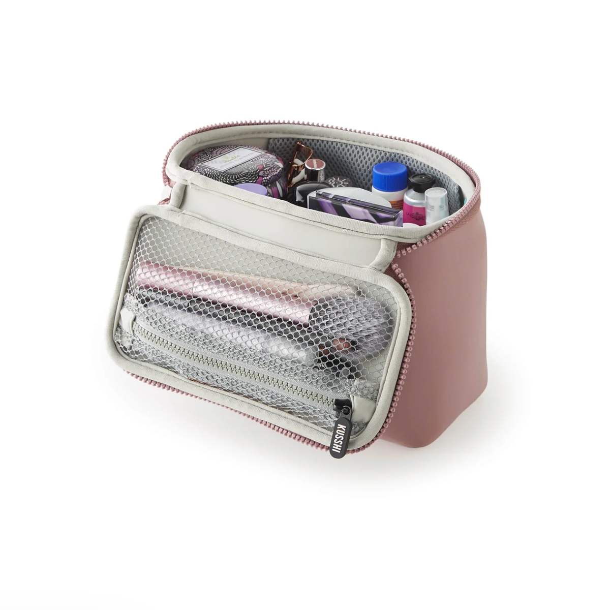 Mauve Train Case (Stone Interior)