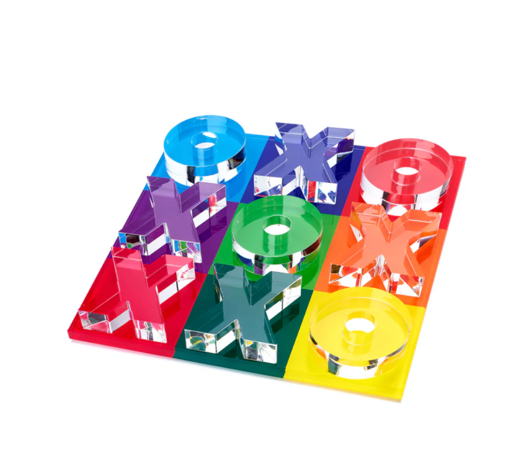 Mini Tic Tac Toe Multicolor