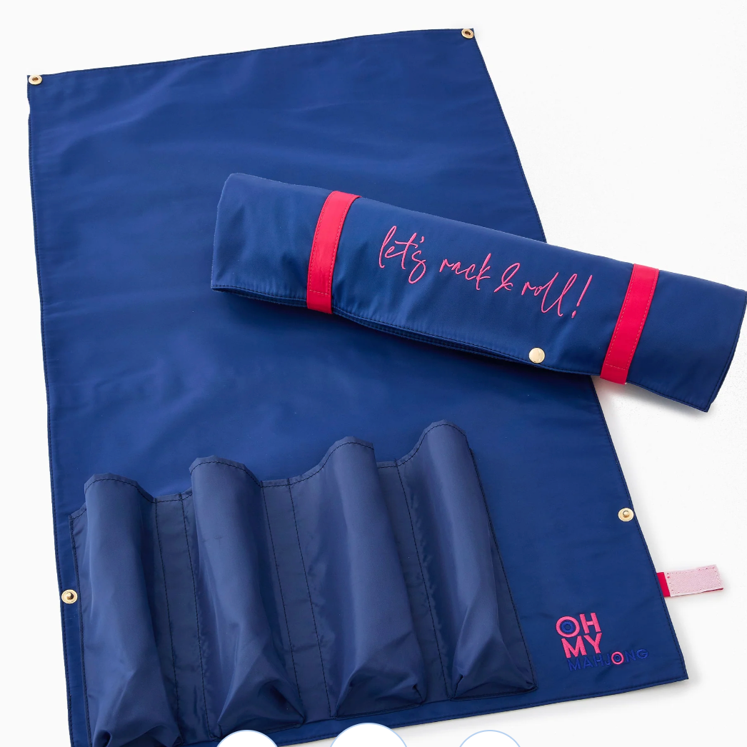 Navy Blue Let's Rack & Roll Bag