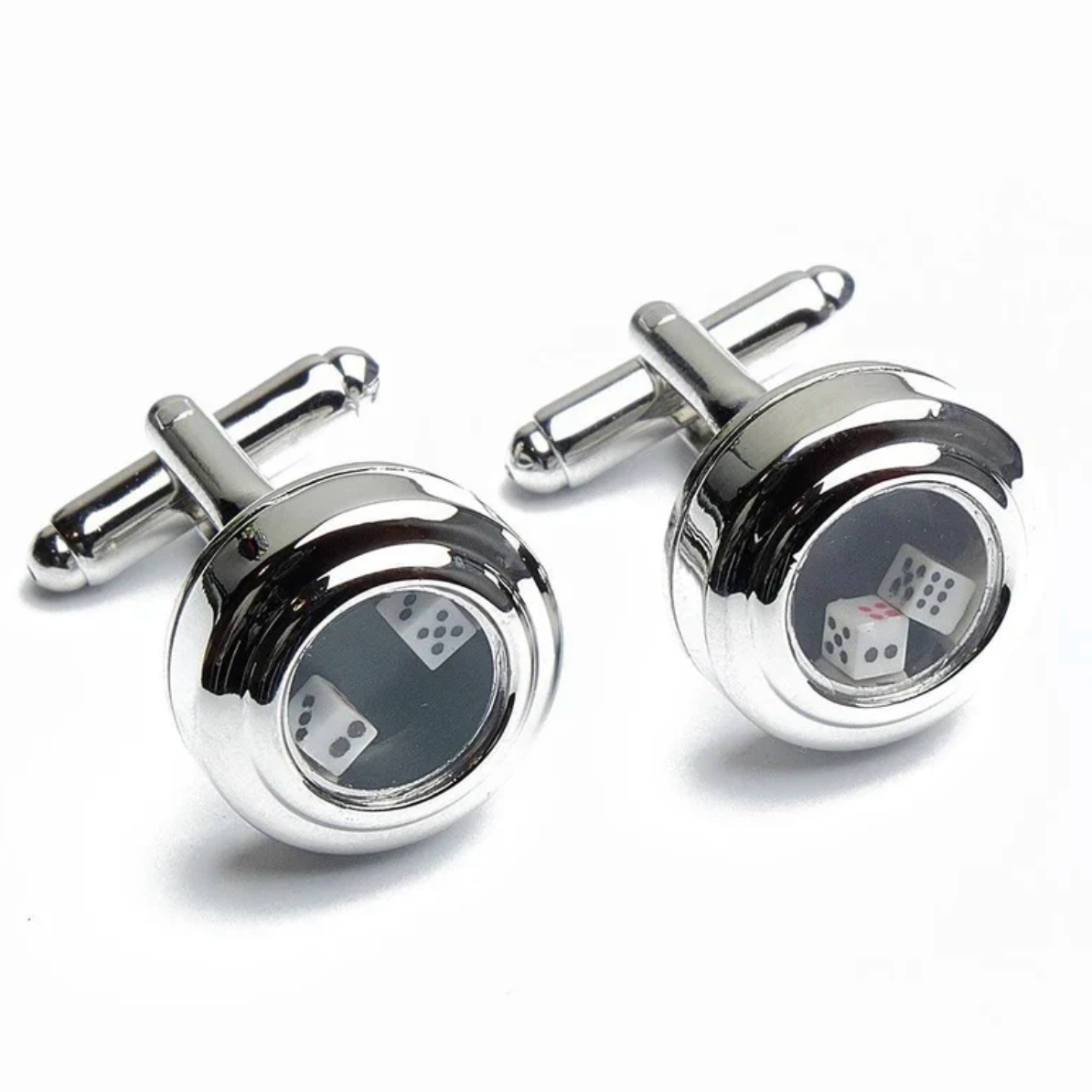 Pair of Dice Game Cufflinks