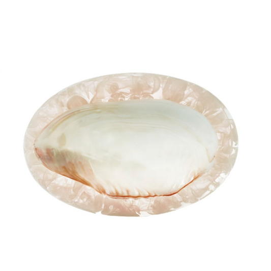 Pearl White Large Caviar Dish