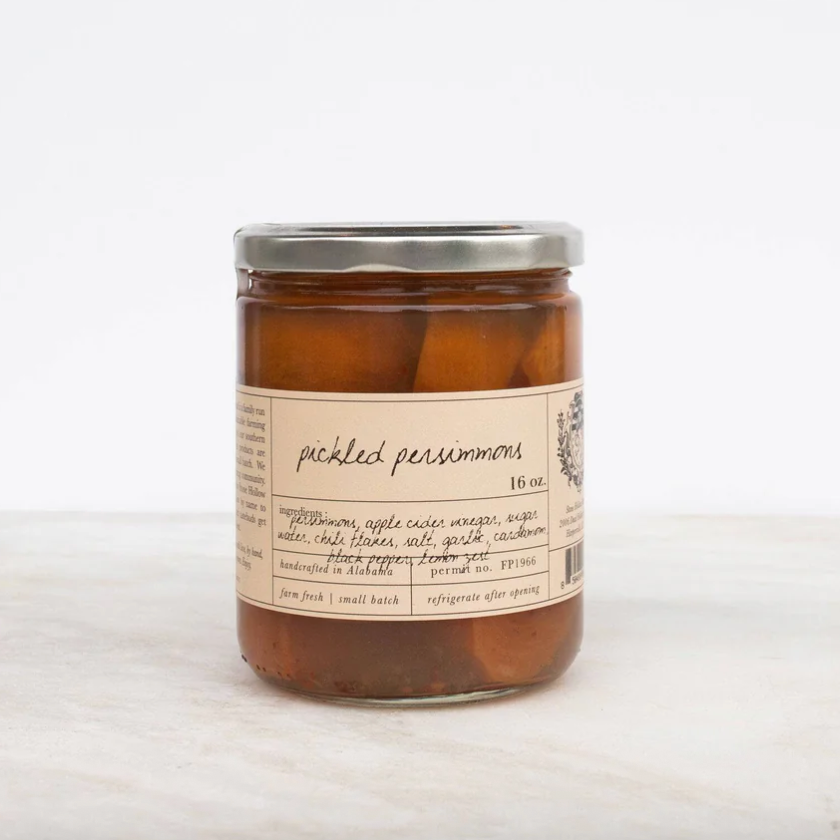 Pickled Persimmons