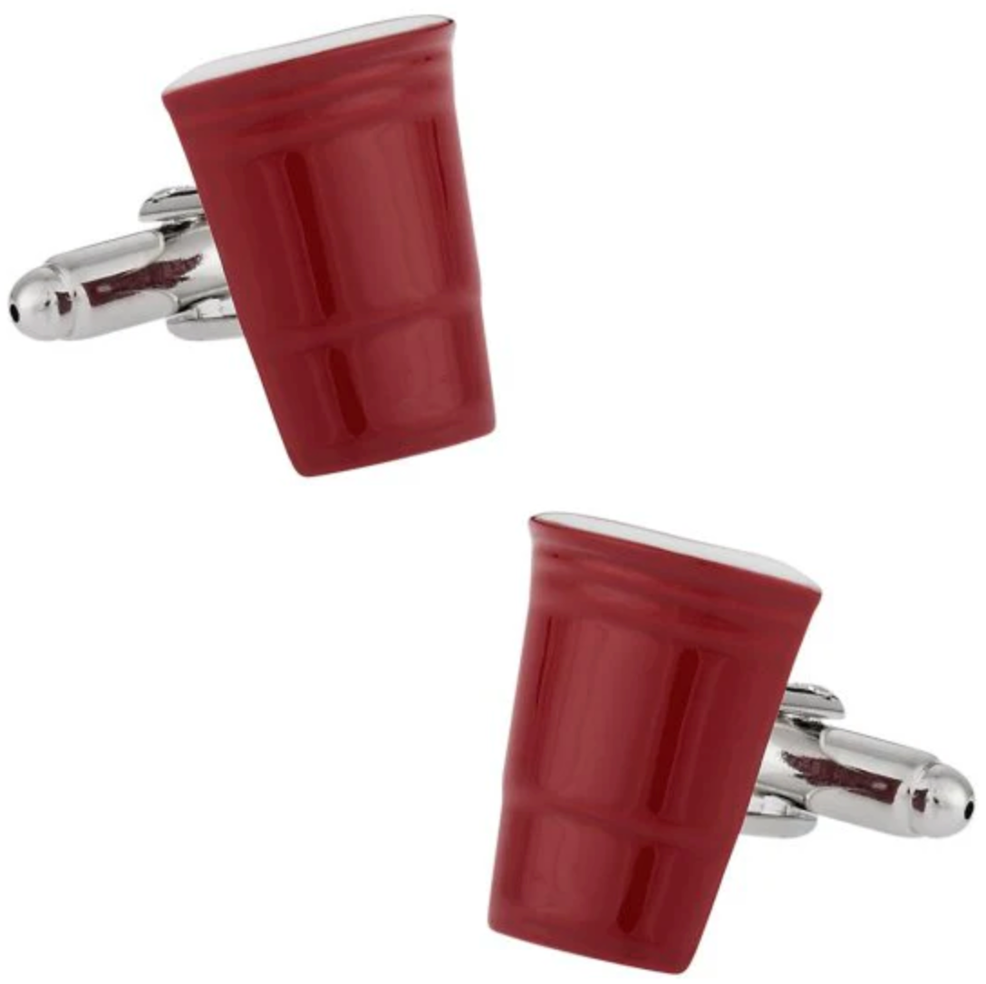 Red Solo Cups Cufflinks