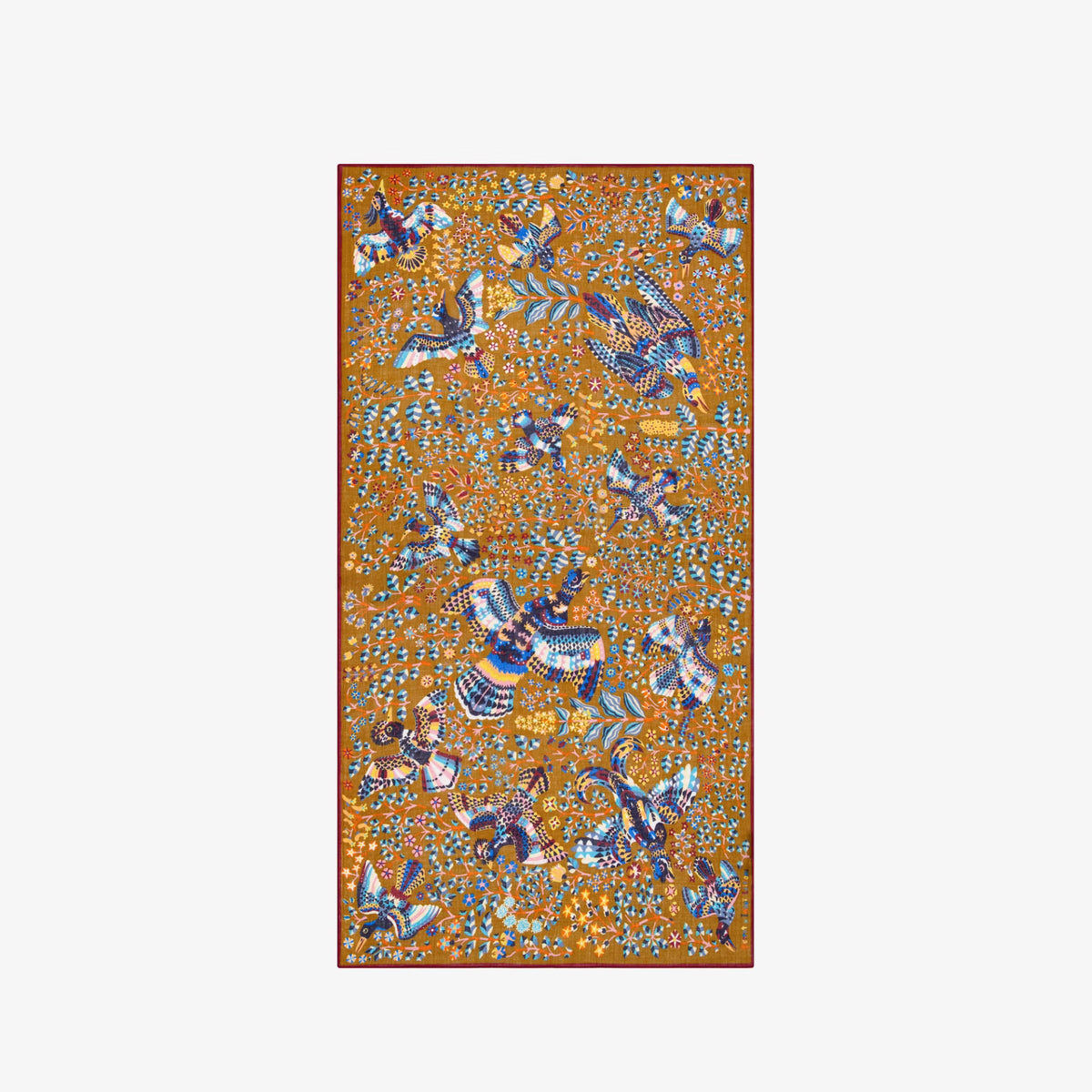 Rene Perrot Scarf In Brown