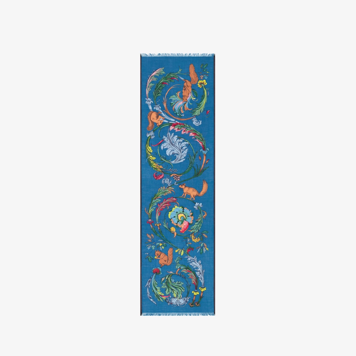 Rococo Duck Blue Scarf