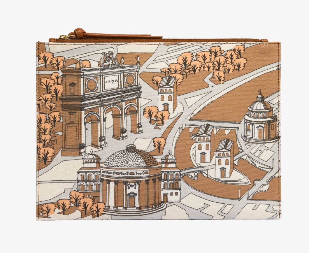 Rome Pouch in Powder