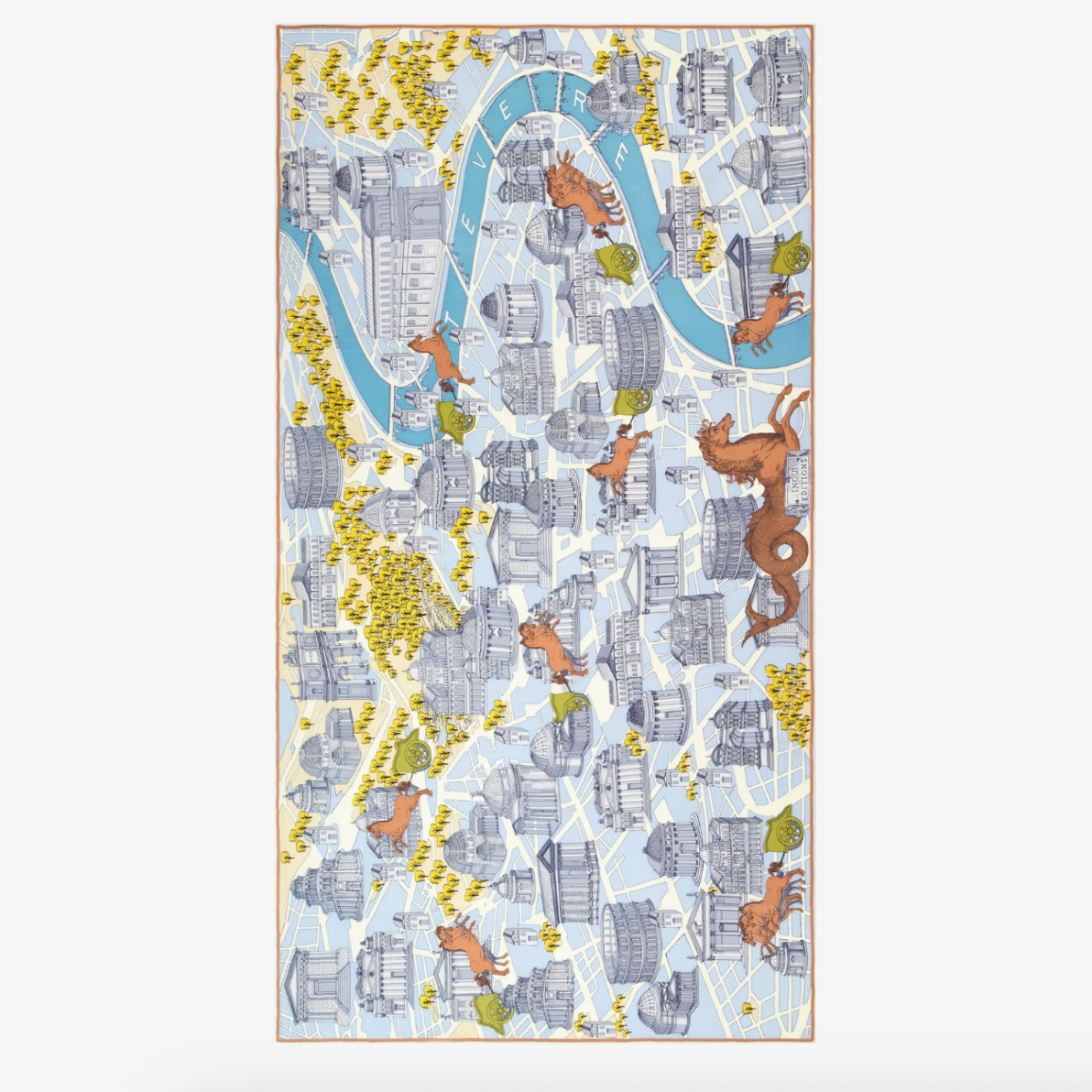 Rome Scarf in Grey