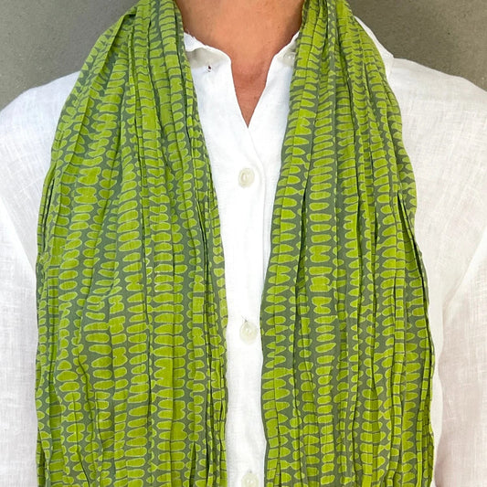 Seeds Forest/Pine Cotton Scarf