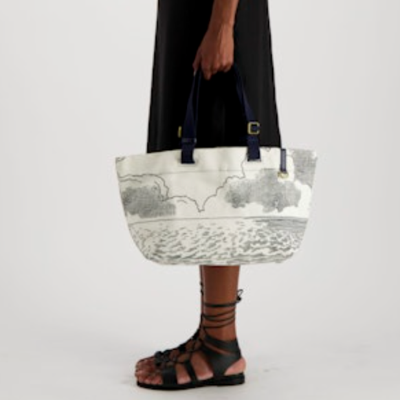 Small Oceanique Navy Marine Carrier Bag