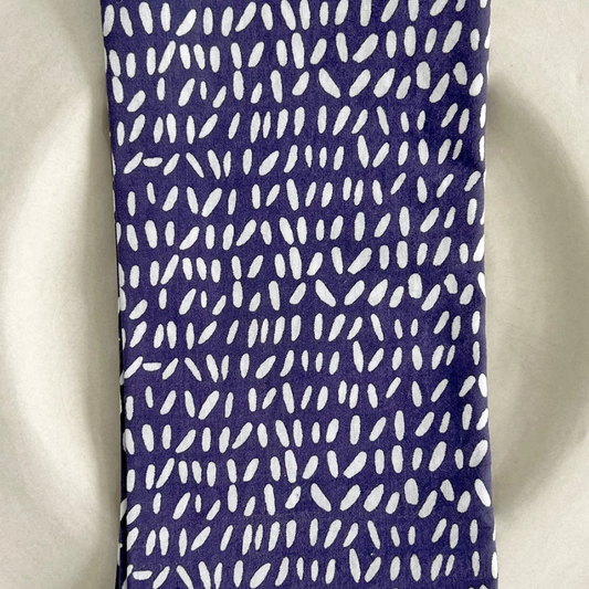 Stitch Indigo Napkins - Set of 4