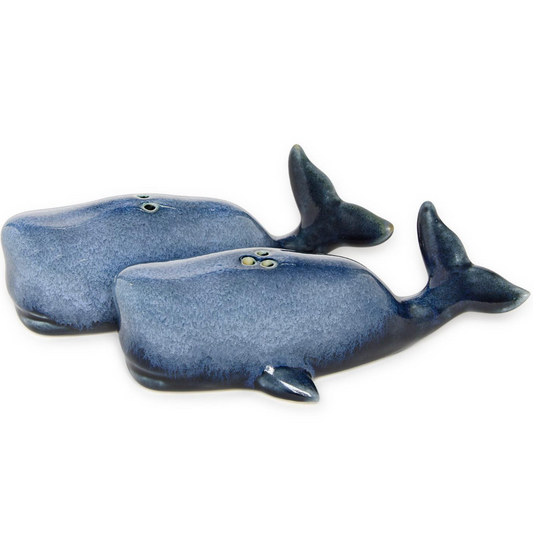 Whale Salt & Pepper Set