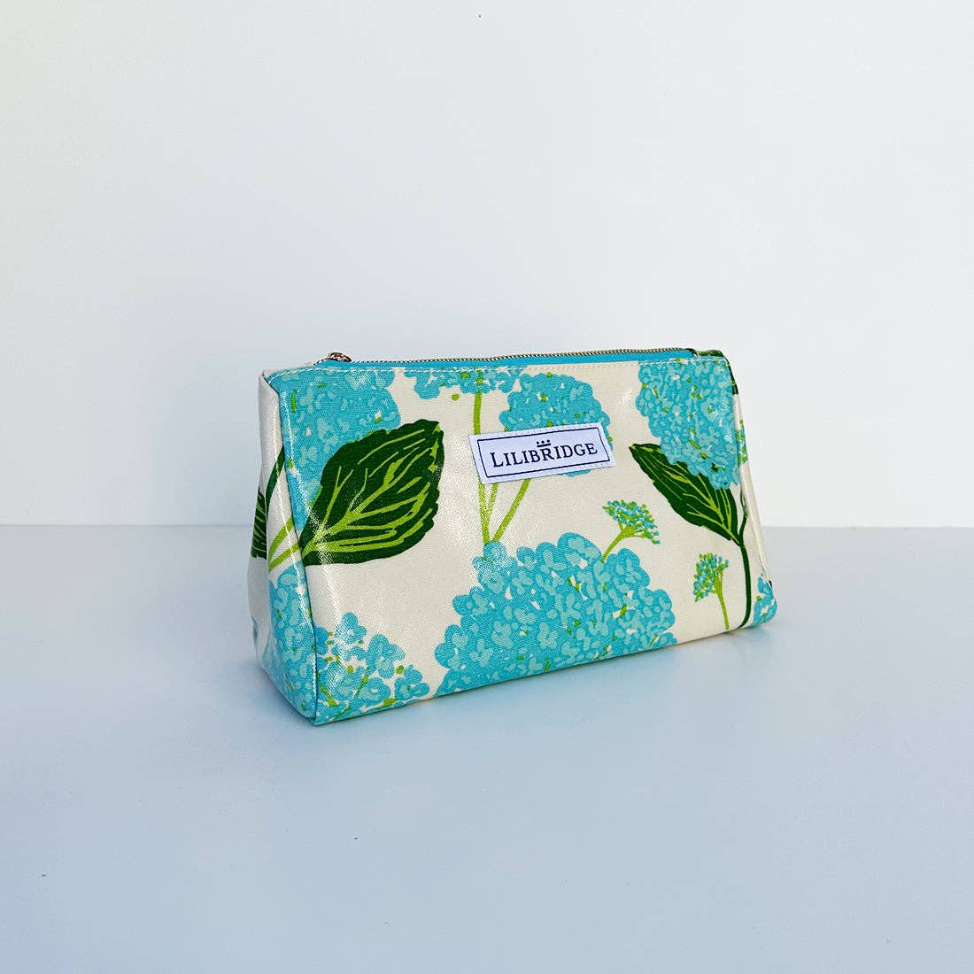 The Makeup Bag, Hydrangea Blue