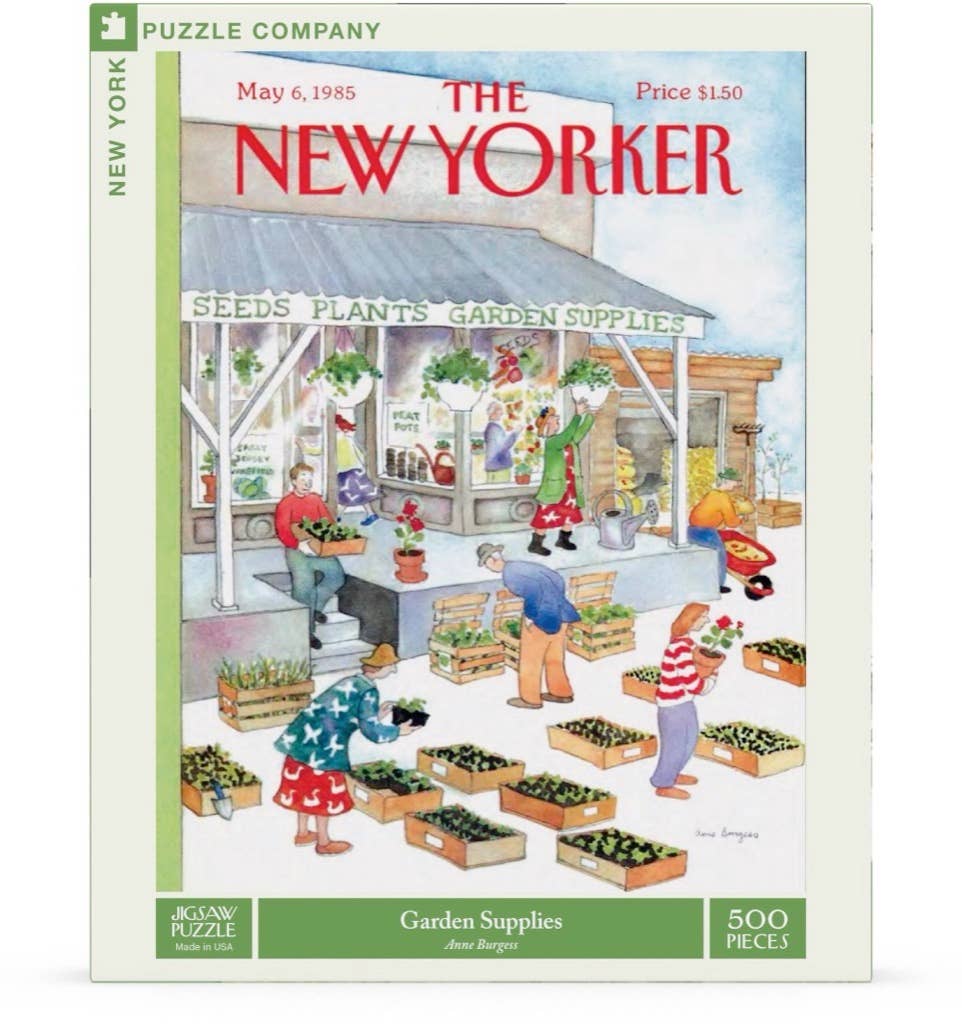 Garden Supplies - 500 Piece Jigsaw Puzzle